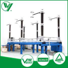 Bon prix Les isolants triphasés de commutateur à haute tension extérieur fait sur commande du débranchement 145KV commutent en ligne