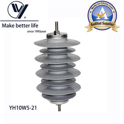 Bon prix YH10W-21 Polymer Lightning Arrester 21kV 10kA Substation en ligne