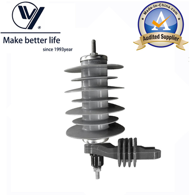 Bon prix 21kV 10kA Polymeric Lightning Arrester YH10W5-21 for Substation en ligne